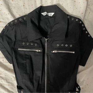HotTopic Zipper Bondage Dress